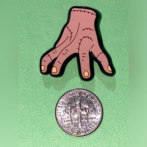 (10 for $15) Thing Hand Series Wednesday Addams TV Show Crocs Shoe Charms